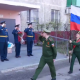В Омске ветерана ВОВ поздравили оркестром перед домом