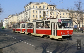 В Омске 6 и 7 мая перекроют движение трамваев на Жукова из-за ремонта
