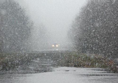 В Омске снова пройдут снег и дождь