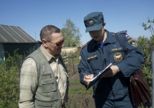 Омские спасатели предупредили дачников об опасности пожаров