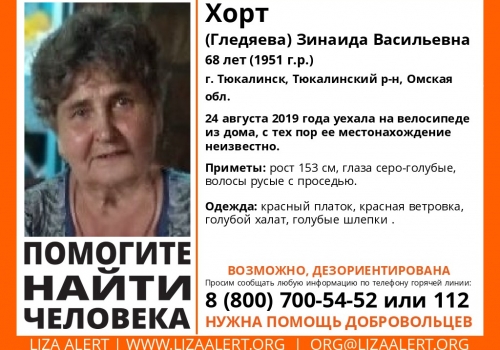 В Омской области вторые сутки продолжаются активные поиски пропавшей пенсионерки на велосипеде