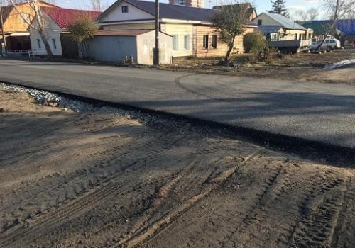 Омичей с 21-й Линии обидели восстановлением дороги после ремонта
