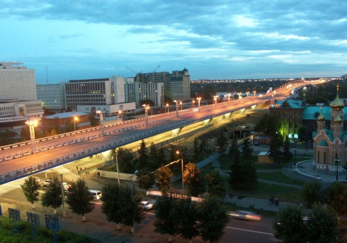В Омске хотят построить кольцевые авторазвязки и набережную Иртыша на Левобережье