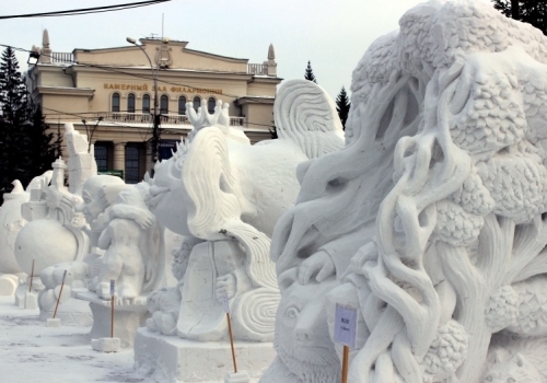 Омичи примут участие XX Сибирском фестивале снежной скульптуры