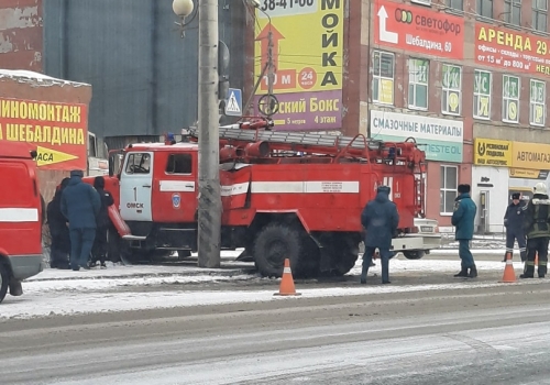 В Омском ГУ МЧС прокомментировали ДТП с участием пожарной машины