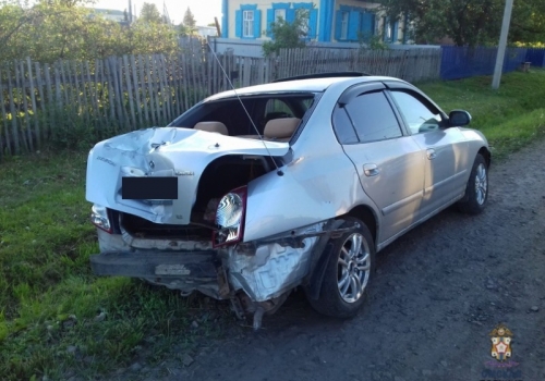 В Омской области мужчина, пытаясь скрыть ДТП, выдумал угон своей машины