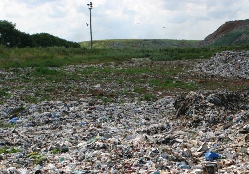Блогер Орис Брут в окрестностях Чукреевки обнаружил две «газели», из которых вывалили кучи мусора
