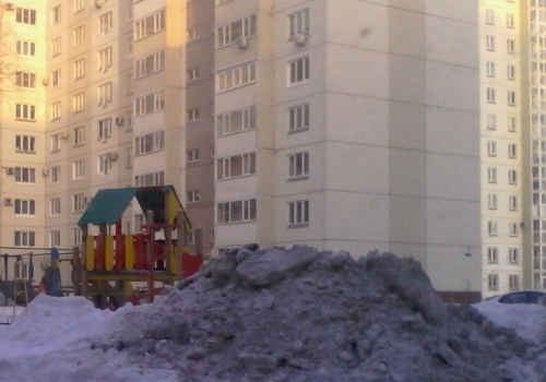 В Омске опять ждут снег