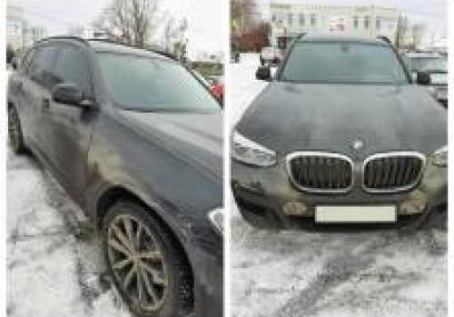 В Омске у автоледи арестовали BMW X3 за 7 млн руб.