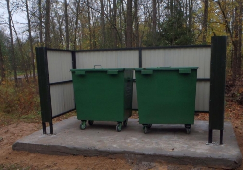 Областное минприроды заплатит за площадки для мусорных контейнеров в районах