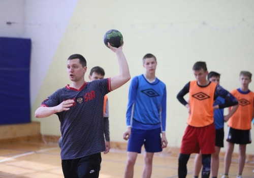 В Омске даст мастер-класс знаменитый гандболист Дмитрий Ковалев