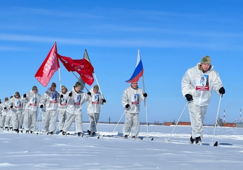 Лыжники патриотического «Марш-броска» успешно дошли до Калачинска