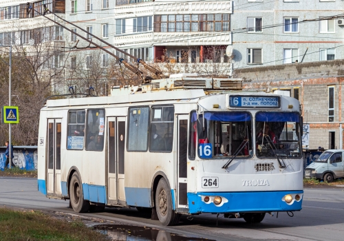 На Левобережье Омска временно перестанут ходить троллейбусы