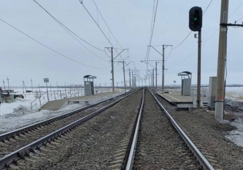 В Омской области поезд насмерть сбил мужчину