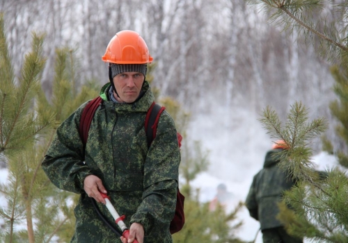 Омские спасатели готовятся к сезону лесных пожаров