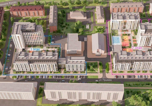 Возле управления УГРО УВД на ул. Пушкина в два этапа построят жилой комплекс