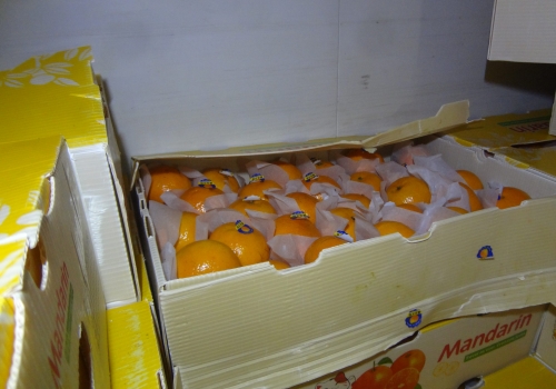 В Омской области на границе задержали партию овощей из Китая, в которой томаты оказались «грушами»