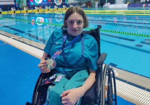 Юная паралимпийская спортсменка из Омска стала двукратной чемпионкой Европы