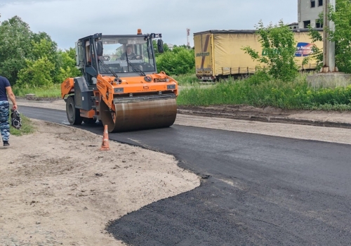 Омские дорожники занялись ремонтом улицы Багнюка