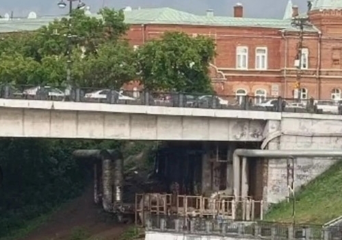 Мост через Омь возле здания Горсовета могут закрыть на год