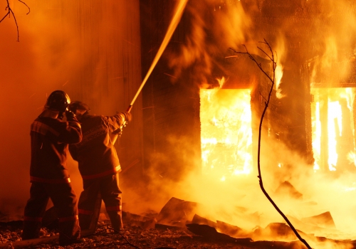 На прошлой неделе при пожарах в Омской области погибли два человека