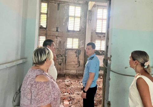 При ремонте Русско-Полянской школы искусств обнаружены нарушения