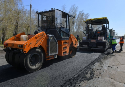 В Омске по нацпроекту завершается ремонт девяти дорог