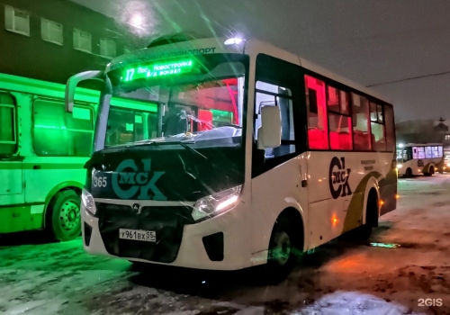 В Омске продлили маршрут автобуса № 17