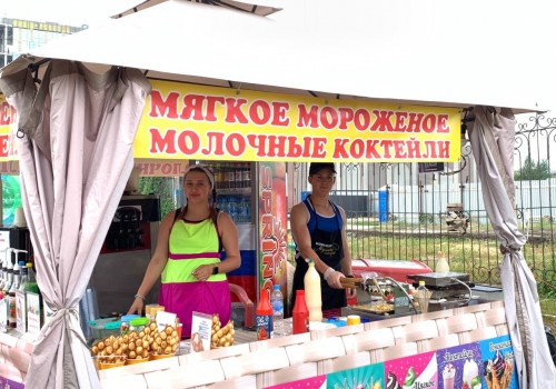 На День города в Омске работало 500 точек питания