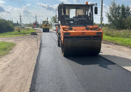 В Омске отремонтирована еще одна дорога на площади около 4 тыс «квадратов»