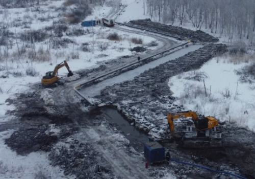 На севере Омской области уже построены две трети газопровода-отвода