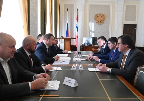 Омскому губернатору представили нового руководителя ТГК-11