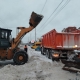 В Омске продолжается масштабная уборка снега с городских улиц