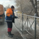 Омск продолжают приводить в порядок после зимы