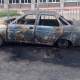 В Омске у ДК «Химик» дотла сгорела «Лада»