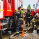 В Омске после пожара на стройке возбуждено уголовное дело